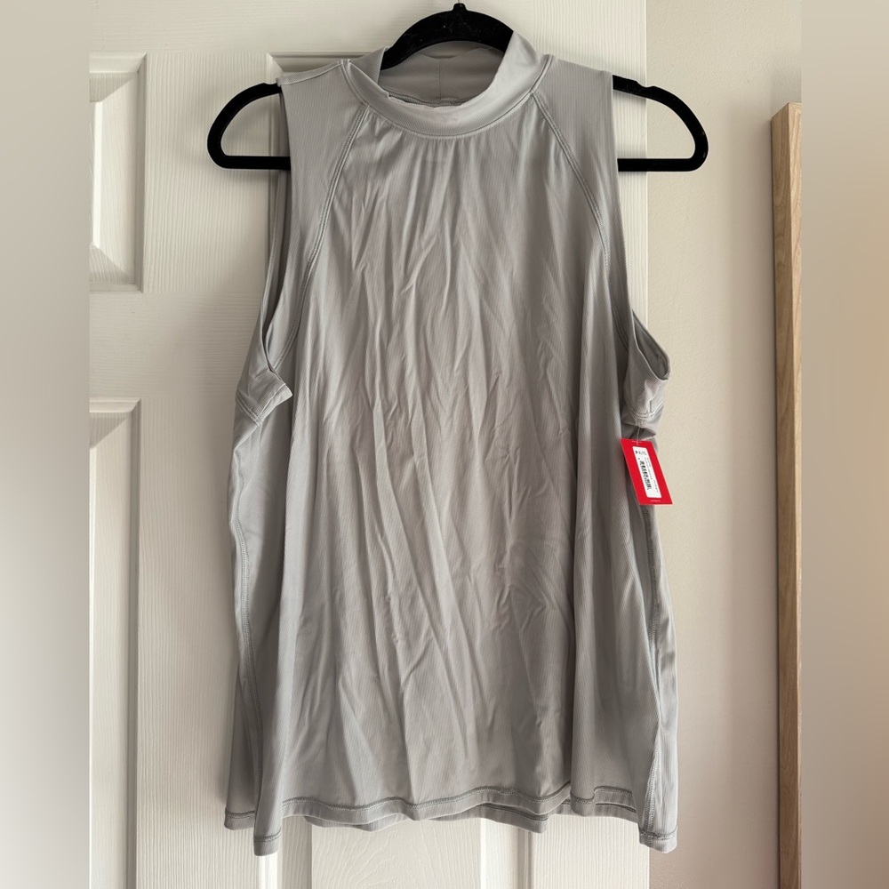 Spanx Mockneck Ribbed Tank